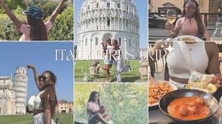 WE ARE GOING TO ITALY GIRLS TRIP  BIKE TOUR AROUND FLORENCE  TOWER OF PISA [upl. by Ecnaled766]