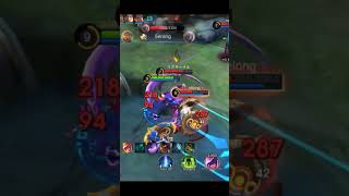 Lancelot Attack Out Turret mobilelegends mlbb lancelotgames legend ml [upl. by Henghold869]