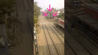 shorts railroad crossing रेल फाटक। train gate viralsanjay shortsfeed railway trending 😳😱 [upl. by Izak]