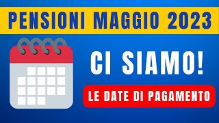 Cedolino Pensione Maggio 2023  Come Verificare Importi e Date di Pagamento 🔍📅 [upl. by Ileak619]