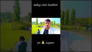 Visit lumbini supportme funny viralvideo [upl. by Rehprotsirhc291]