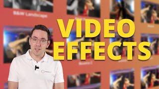 Video effects in the Touchpix app [upl. by Nyl]