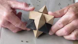 How To  Assemble a Six 6 Piece Wooden Star Puzzle [upl. by Ah]