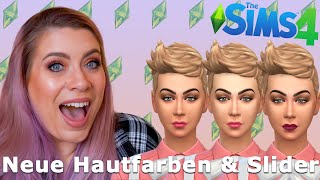 Über 100 Hautfarben amp Slider 😍 SIMS 4 Update Dezember 2020  SimSaraBim [upl. by Mit]