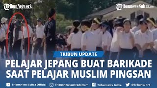 Video Viral Aksi Toleransi Pelajar Jepang Tutupi Siswi Muslim yang Pingsan Begini Kronologinya [upl. by Ellwood939]