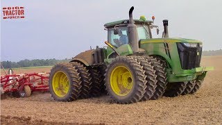 Big TRACTORS Working Spring Tillage [upl. by Fabozzi]