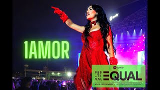 Lali  1Amor EN VIVO  EQUAL 2023 4K [upl. by Majka]