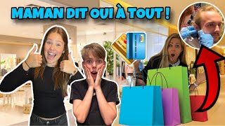 MAMAN DOIT DIRE OUI À TOUT PENDANT 24h  YESMAN CHALLENGE [upl. by Rori]