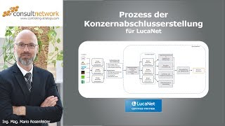 Prozess der Konzernabschlusserstellung für LucaNet [upl. by Alodee]