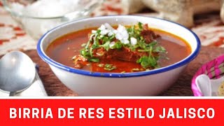 🐮 BIRRIA DE RES  Estilo Jalisco  Deliciosa [upl. by Beeson]