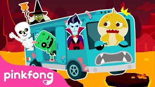 🚌 Mystery Halloween Bus  👻 Halloween Adventure  Pinkfong Songs amp Stories for Children [upl. by Raamaj]