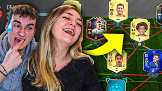 meine Freundin macht den besten Fifa 20 FUT Draft [upl. by Dinerman751]