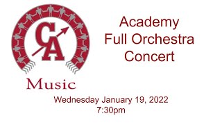 Canandaigua Academy Full Orchestra Concert 1192022 [upl. by Trebleda93]