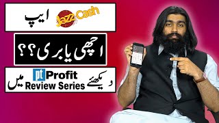 Profit Banking Apps Review Series Jazz Cash mobile App  Profit Compares [upl. by Naruq]