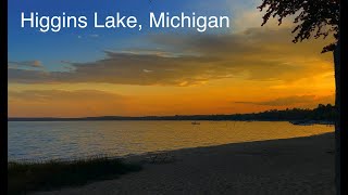 Higgins Lake State Park Boating Camping Biking [upl. by Anayra780]