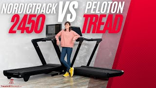 Which is Better Peloton Tread vs NordicTrack 2450 Full Comparison [upl. by Molli]