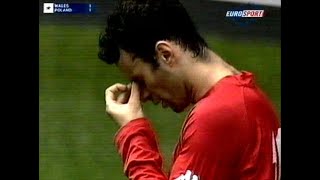 Walia  Polska Eliminacje MŚ 2002 Eurosport [upl. by Hannaoj225]