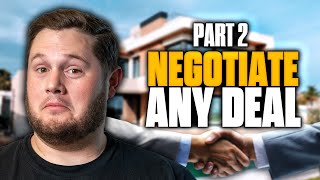 How to Vet and Negotiate Real Estate Deals  Negotiation Training Part 2 [upl. by Willey]