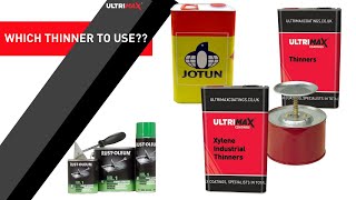 How To Choose The Correct Paint Thinner Explained [upl. by Larrie41]