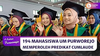 380 Mahasiswa Universitas Muhammadiyah Purworejo Diwisuda [upl. by Frolick]