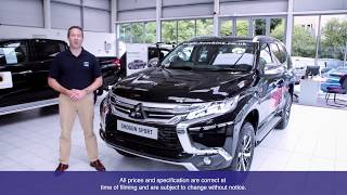 All New 2018 Mitsubishi Shogun Sport  First UK Look and Walkaround [upl. by Kissner]