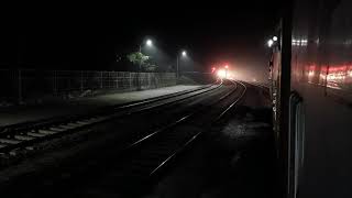 First look of Agartala to Delhi Rajdhani Express with Tejas Sleeper Coaches at Pecharthal Station [upl. by Peckham]