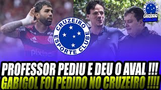 TA COM MORAL  CONTRATAÇÃO DE GABIGOL FOI PEDIDO DE FERNANDO DINIZ NO CRUZEIRO [upl. by Tuddor]