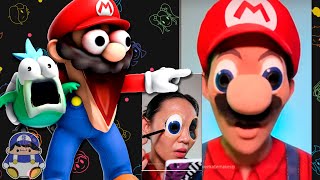 Mario reacts to Nintendo Memes 16 Ft Boopkins [upl. by Pack]