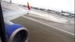 Southwest 737 Roaring Takeoff From Minneapolis [upl. by Philine]