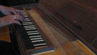 Bach Prelude and Fugue in D minor BWV 875 on clavichord [upl. by Alvie]