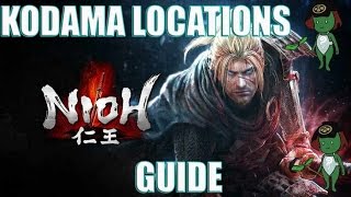 Nioh A Gilded Deception Kodama Location Guide [upl. by Aneertak395]