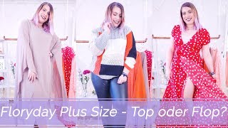 Floryday Plus Size Haul  Top oder Flop 🤔 Missesviolet 💜 [upl. by Atilef189]