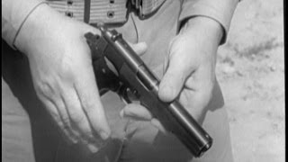 WW2 1911 45 CAL Pistol Training [upl. by Jarlen877]