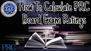 HOW TO CALCULATE PRC BOARD EXAM RATINGS [upl. by Crisey]