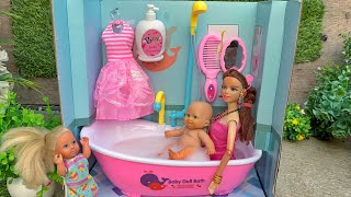 Barbie Doll All Day Routine In Indian VillagePinky Ki Kahani Part 423Barbie Ki Hindi Kahani [upl. by Hole]