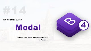 Modal in Bootstrap 4 Hindi  14 [upl. by Harima]