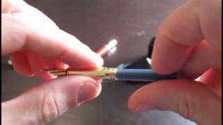 How to replace or insert ink in a fountain pen [upl. by Bywoods]