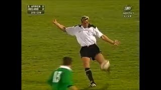 Percy Montgomery monster punt kick vs Ireland 1998 [upl. by Genesa867]