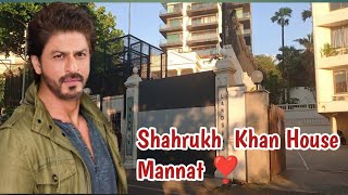 shahrukh khan house ।। Mannat ।।‎DeglalVlog [upl. by Ellives170]