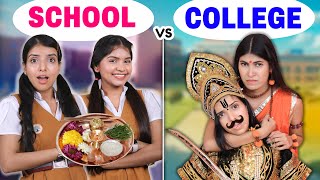 STUDENTS on Dussehra  School vs College Ramleela  Indian Festivals Ever  Anaysa [upl. by Nosinned399]