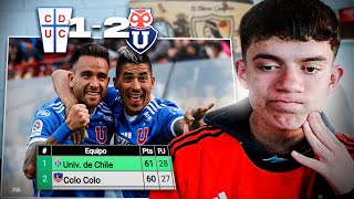 ¡REMONTADA EPICA 😱 U CATOLICA vs U DE CHILE  REACCIONES DE UN HINCHA ALBO  Campeonato 2024 [upl. by Nonie261]