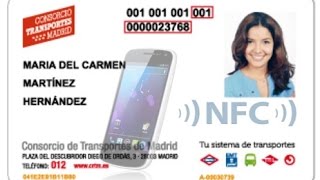 Consulta de saldo Tarjeta Transporte Público por NFC con Android [upl. by Ashatan]