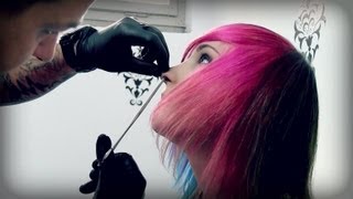 ★ Nostril  Septum Piercing ★ [upl. by Llirrem]