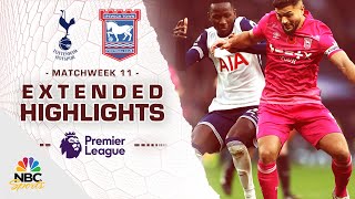 Tottenham v Ipswich Town  PREMIER LEAGUE HIGHLIGHTS  11102024  NBC Sports [upl. by Daht]