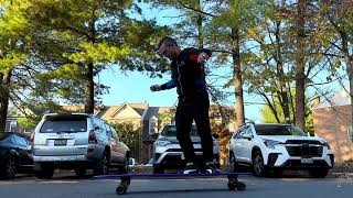 Learning the 360 Step on my Hamboards Pinger [upl. by Nolahc]