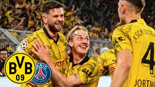 Borussia Dortmund 10 Paris St Germain  All Goals amp Highlights  UEFA Champions League [upl. by Aundrea412]