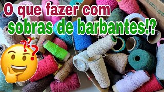 TAPETE DESLUMBRANTE com SOBRAS DE FIOS faça esse modelo e lucre muito 💰💰💰 [upl. by Nniw]