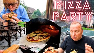 Weve Got A Vevor Pizza Oven  Set Up And First Pizzas [upl. by Aynatal137]