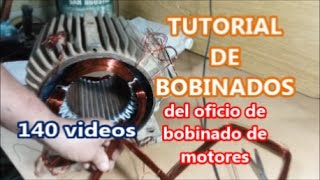 TUTORIAL 140 DE BOBINADOS ESQUEMA [upl. by Ilyk]