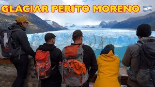 4K El glaciar Perito Moreno desde las pasarelas Sendero Central  El Calafate  Patagonia 🇦🇷 [upl. by Coleville]